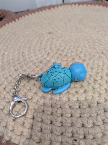Customer photo review of Calm Buddi Turtle Harm Minimisation Tool on Custom Kaiko Keyring