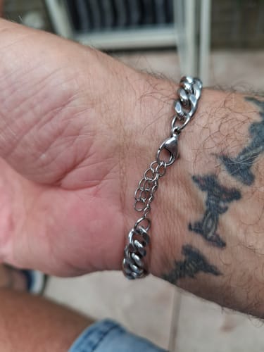 Customer photo review of Familieschakel Armband Voor Vaderdag