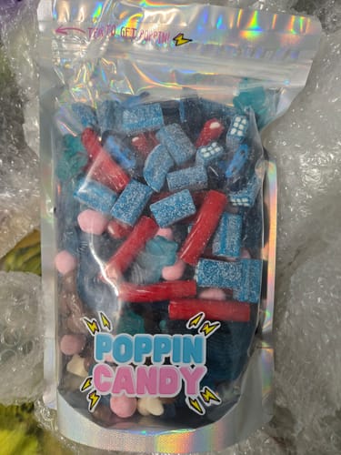Customer photo review of Poppin Candy Custom Candy Bag