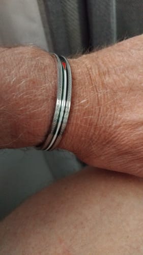 Customer photo review of Palestine Heritage Cuff