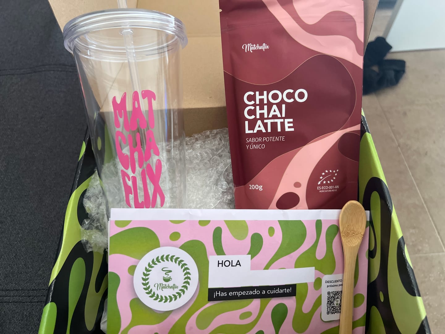 Customer photo review of Choco Chai Latte