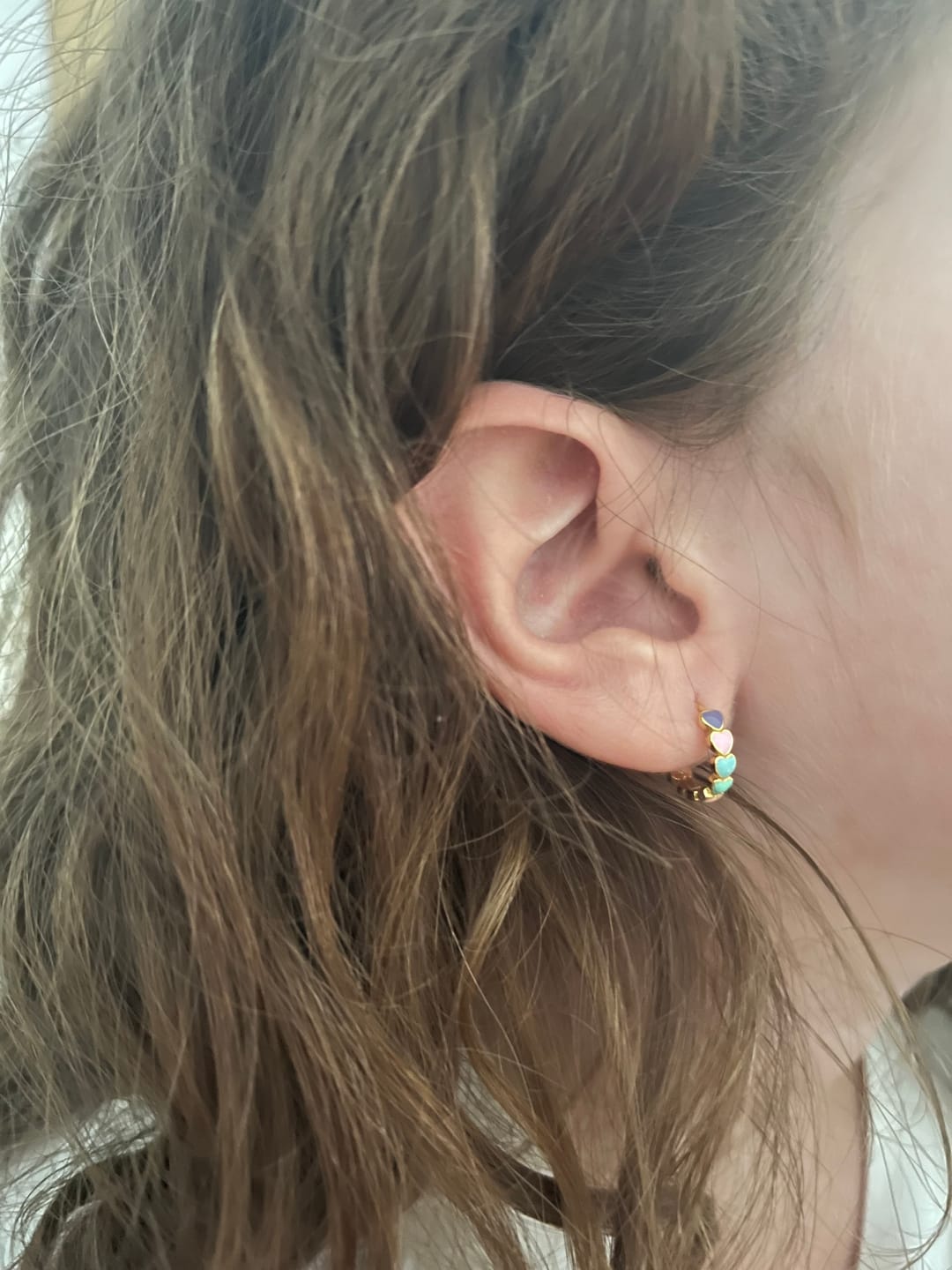 Customer photo review of Pendientes Colorful Love