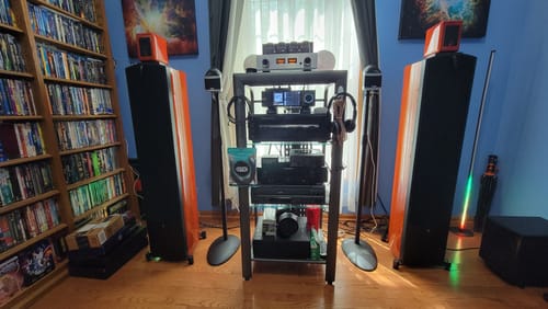 Customer photo review of RST Aluminum Ribbon Super Tweeter Speaker Pair