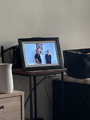 Customer photo review of Digital Photo Frame