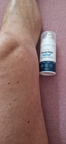 Customer photo review of Proactive Herbal+ Speciális Gyógynövény Krém Izmokra, Ízületekre, Talpi Bőnyére