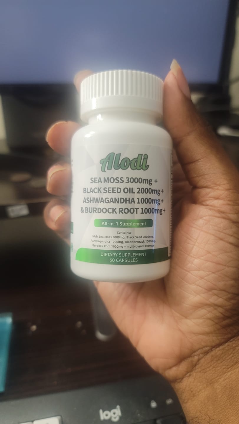 Customer photo review of Super Sea Moss Capsule Blend