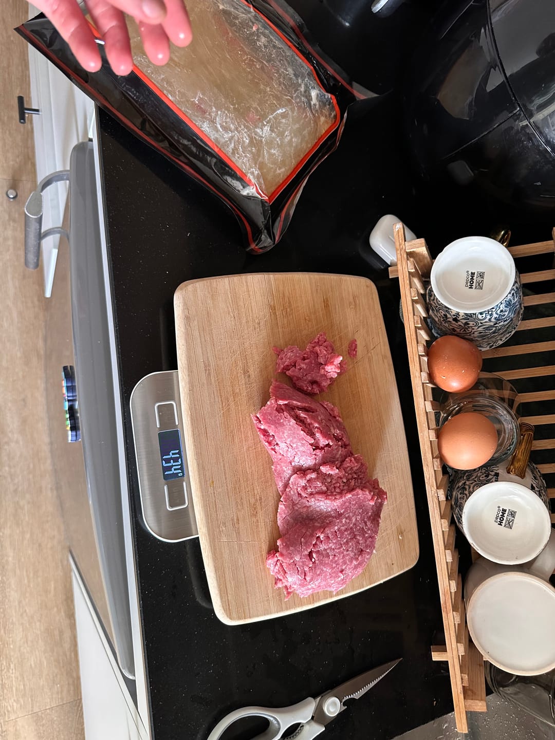 Customer photo review of Carne picada ternera