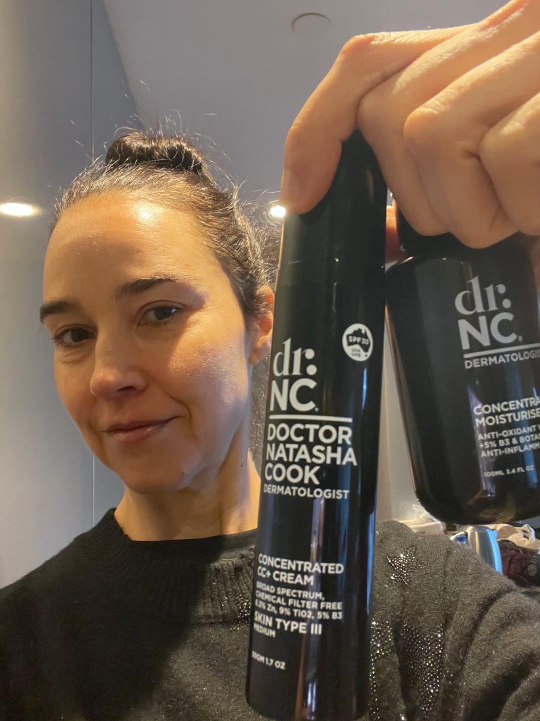 Customer photo review of dr.NC CONCENTRATED MOISTURISER+ - 100ml