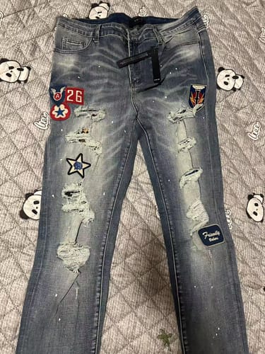 Customer photo review of AMIRI Jeans #6539