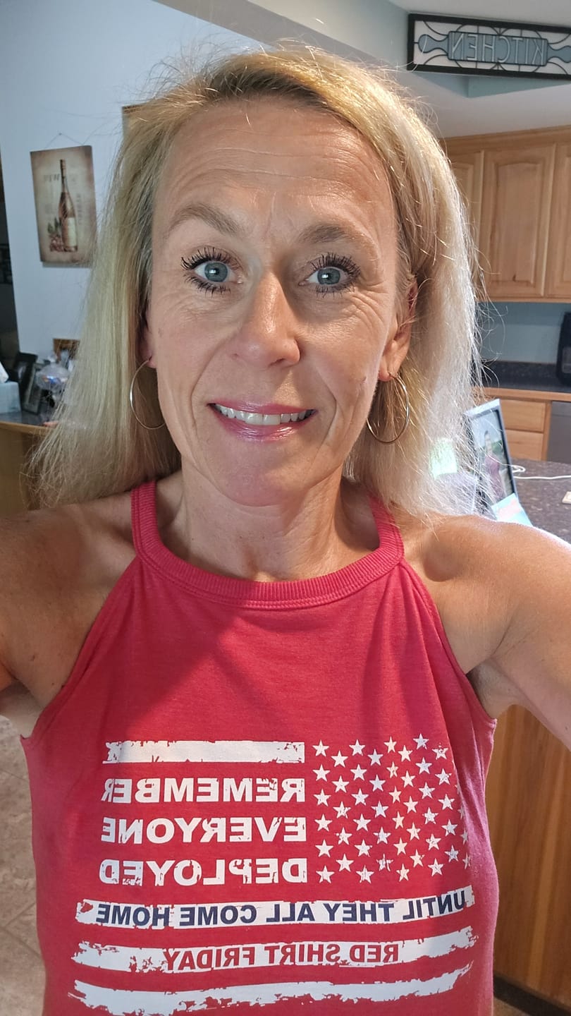 Customer photo review of Until They Come Home Rocker Tank