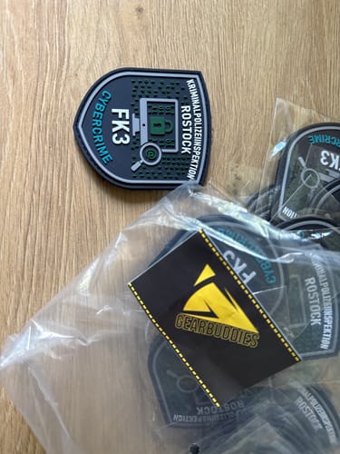 Customer photo review of Individuell gefertigte Patches ( Ab 20 Stück )
