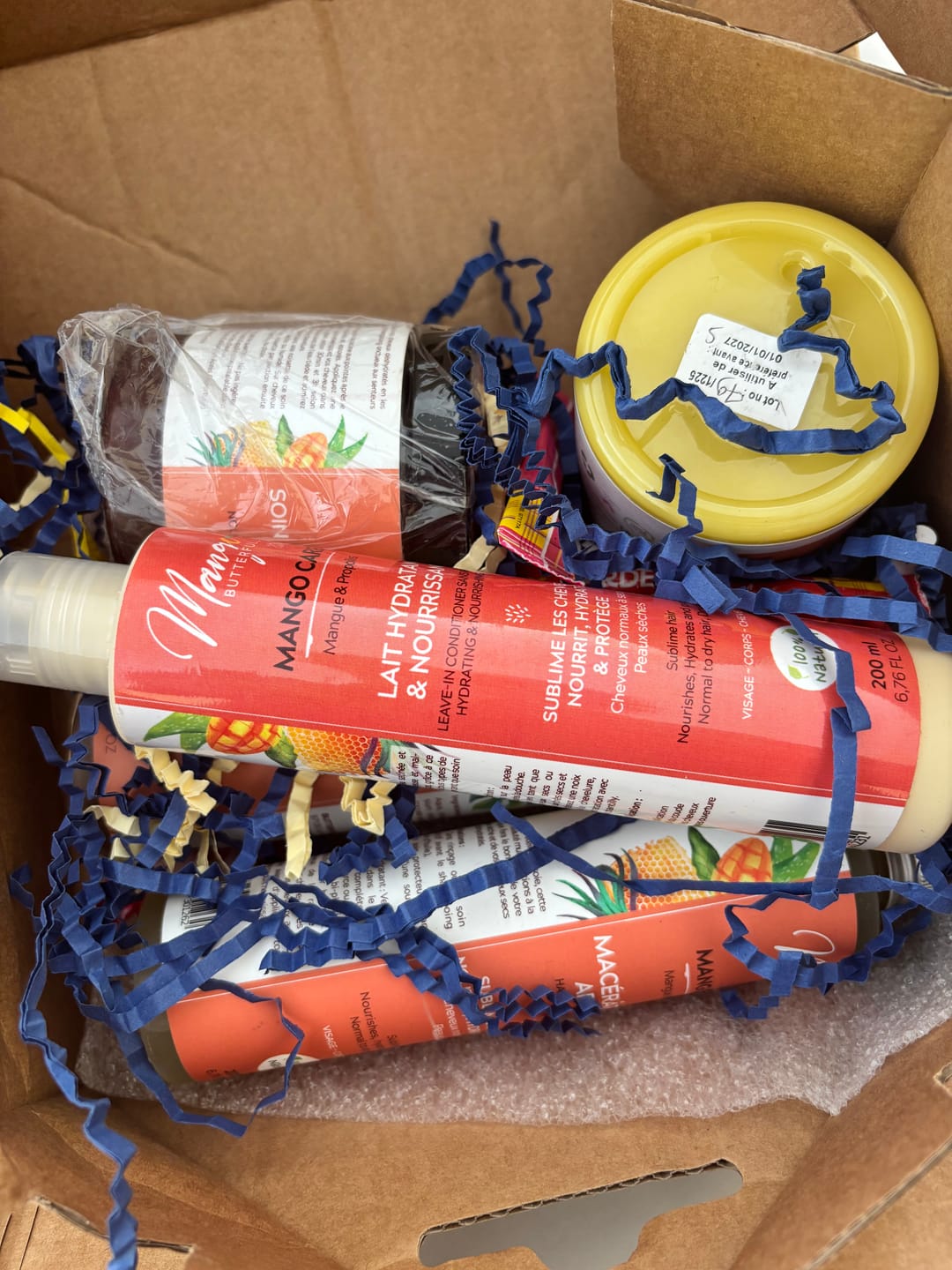 Customer photo review of Pack routine Mango CARE