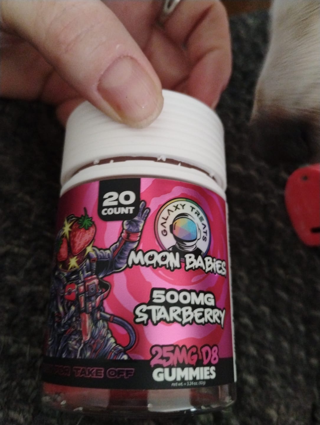 Customer photo review of Starberry D8 Gummies