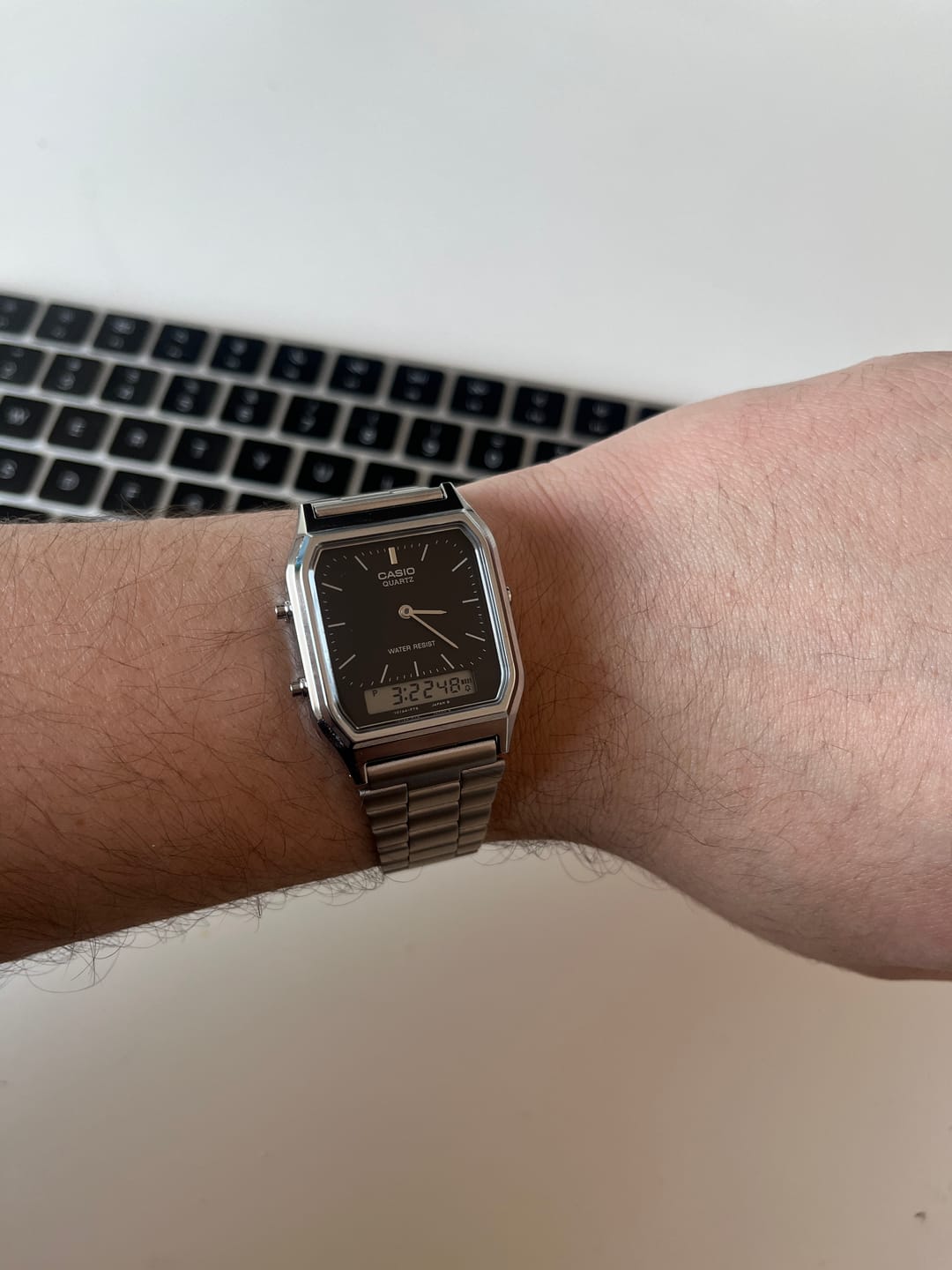 Customer photo review of Reloj Casio Vintage AQ-230A-1DMQ Dial Negro