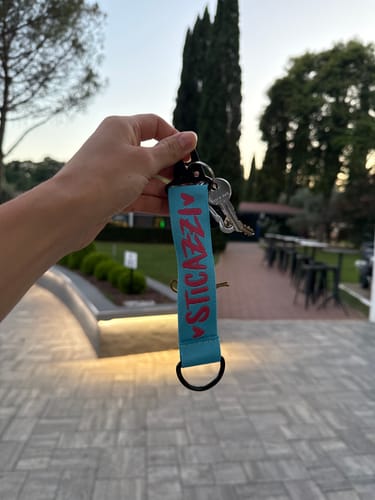 Customer photo review of Portachiavi + Stampina STICAZZ*