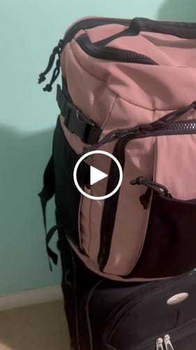 Customer video review of Blast 28L-38L Extended Mesh Carry On Travel Backpack