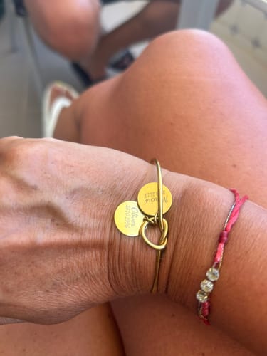 Customer photo review of Bracelet: Nodum