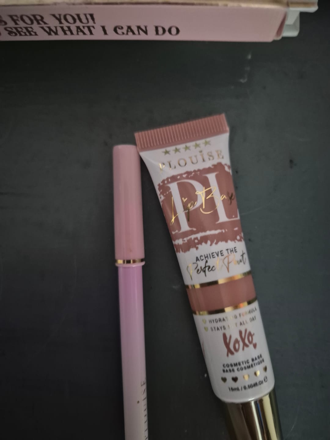 Customer photo review of P. Louise Lips That Last All Night Magazine Lip Duo - June Addition
