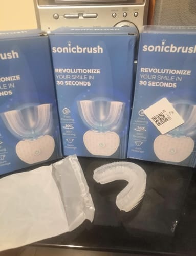 Customer photo review of Sonic Brush® V5