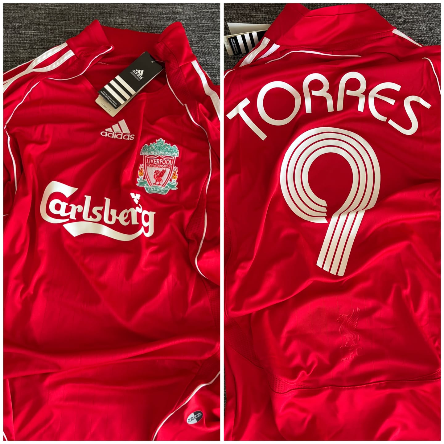 Customer photo review of Fernando Torres Liverpool Retro Jersey