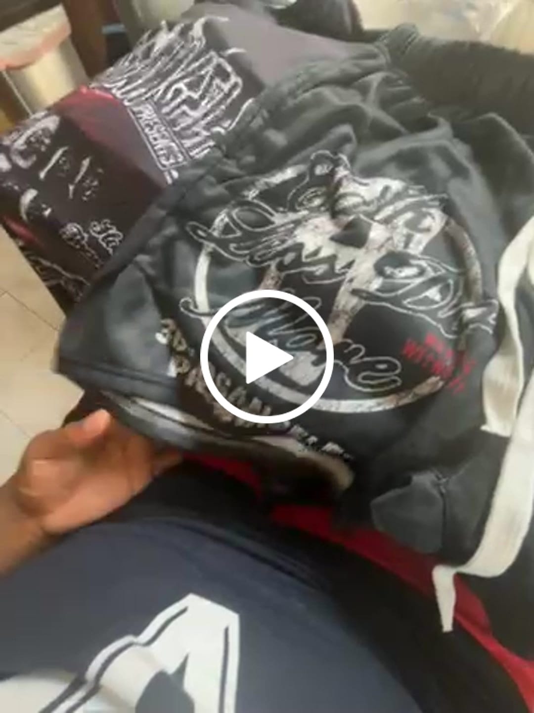 Customer video review of Talk Less Do More T-Shirt & Sweatshorts Full Set