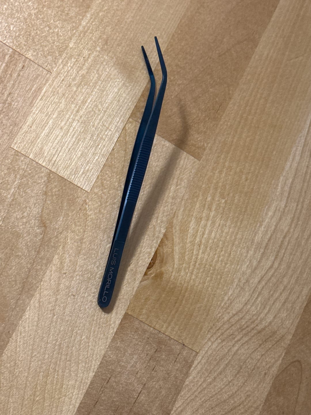 Customer photo review of Small Angled SuperFine Tweezers