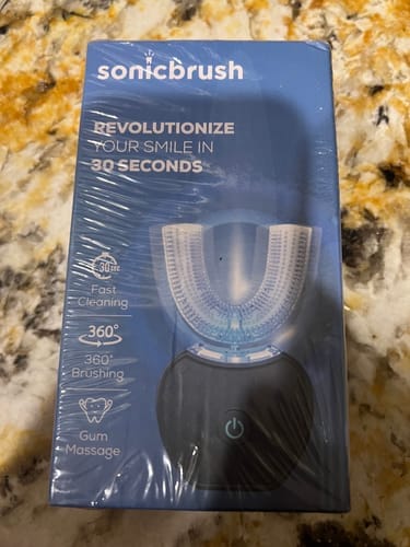 Customer photo review of Sonic Brush® V5