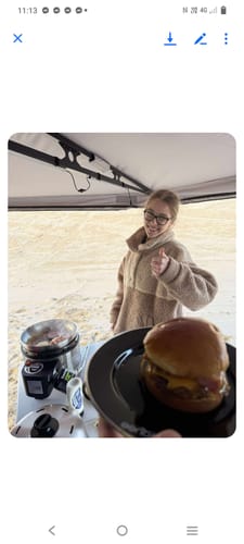 Customer photo review of COBB Grill Gas Bundle