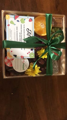 Customer photo review of Bukit Gasing Gold Fruit Grazing Platter [Malaysia]