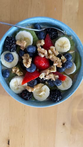 Customer photo review of Bio Protein Porridge Mandel-Natur Mega-Pack-1000g