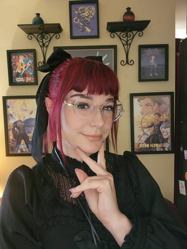 Customer photo review of Coco Eyeglasses