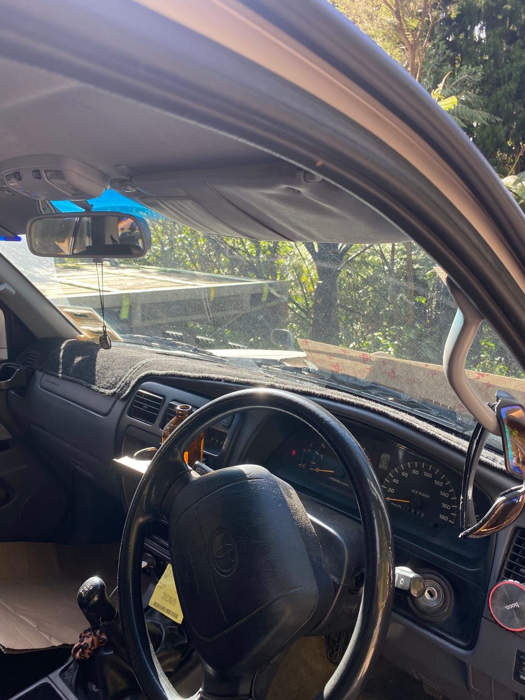 Customer photo review of Hilux Surf Carpet Dash Mat l 3rd Gen 96 - 02