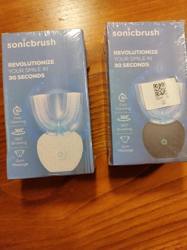 Customer photo review of Sonic Brush® V5