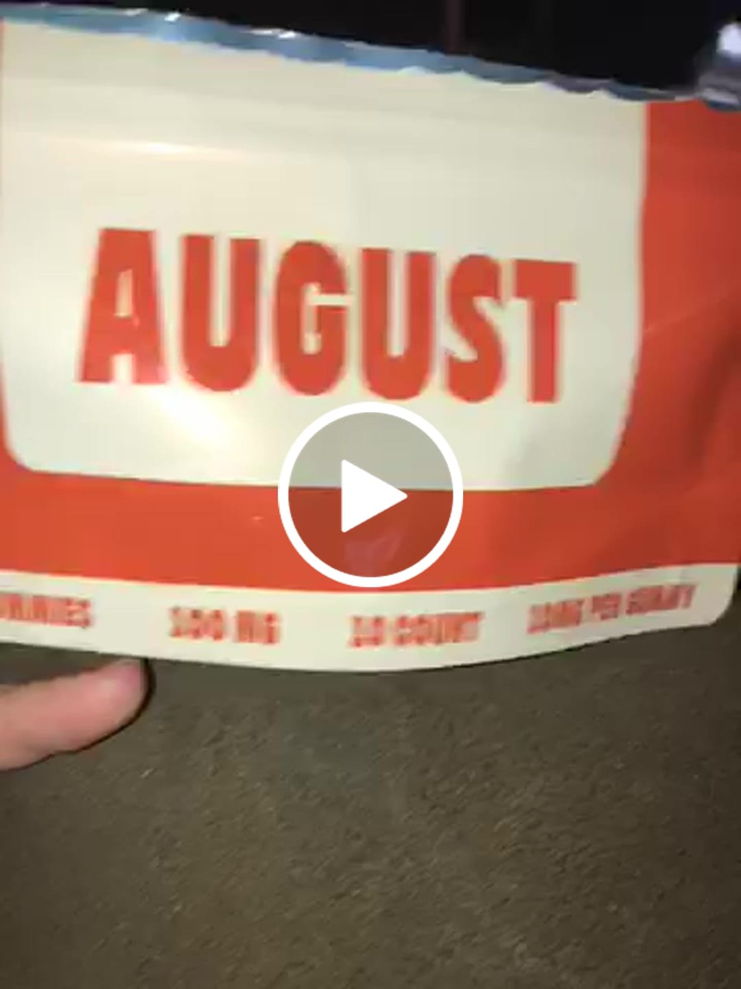 Customer video review of THC Gummies
