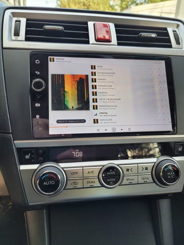 Customer photo review of Subaru Outback 2015-2018 — Premium 9” Carplay & Android Auto Head Unit