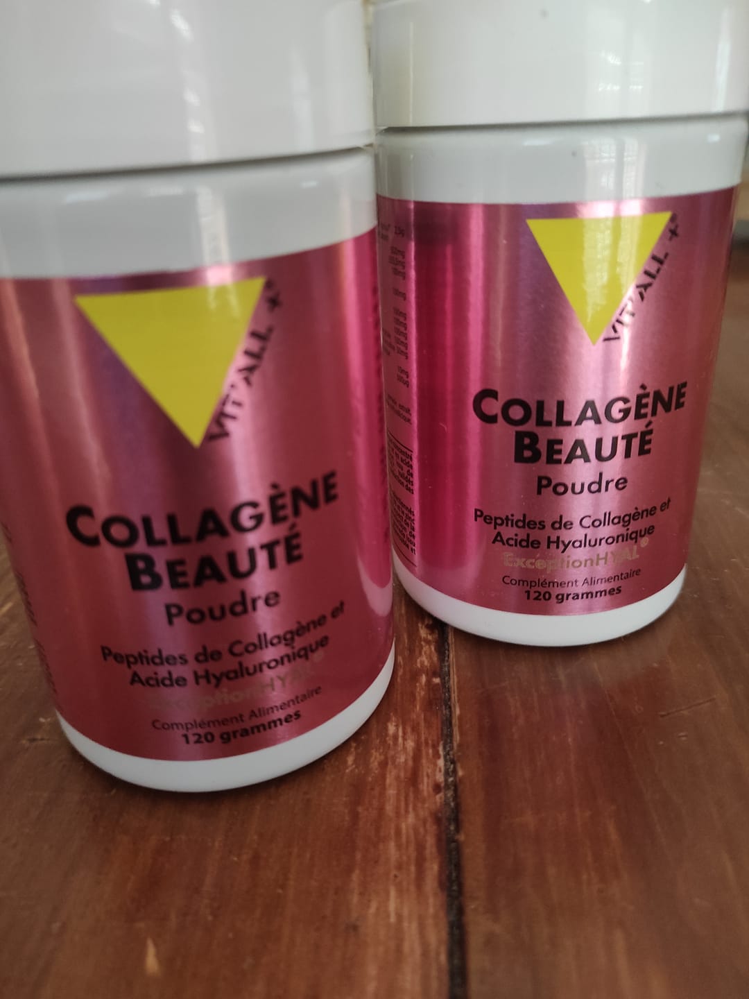Customer photo review of Collagène Beauté en poudre-120g-Vit'all+