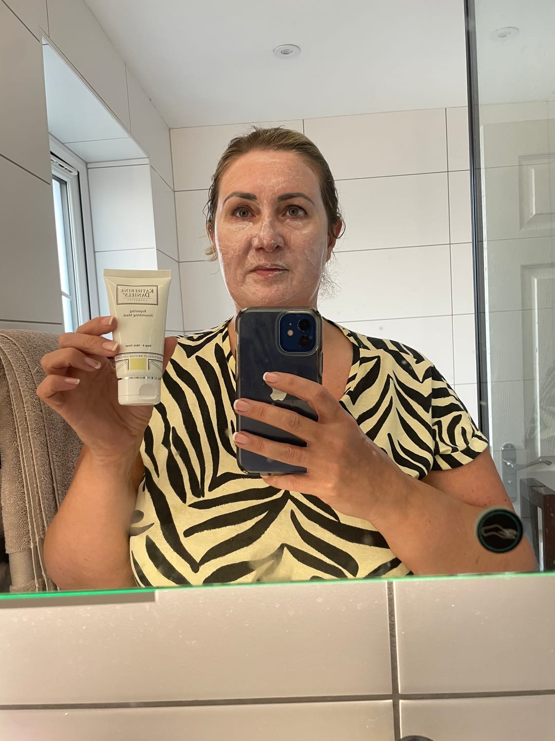 Customer photo review of Repairing Nourishing Mask
