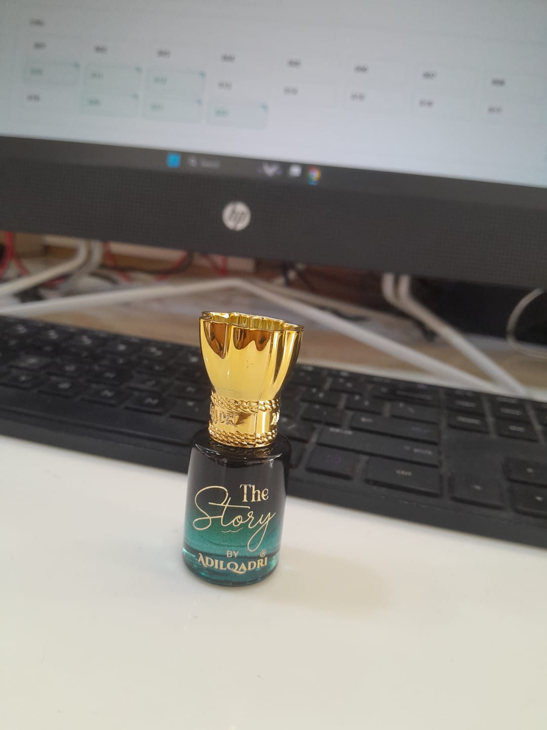 Customer photo review of The Story Luxury Attar Perfume