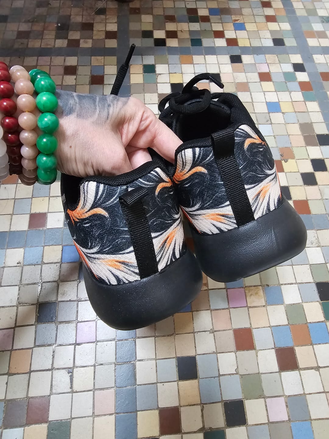 Customer photo review of Sneakers Kitsunebi