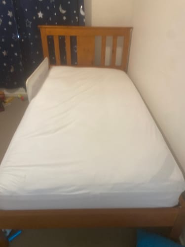 Customer photo review of Muscle Mat Luxury Mattress Topper