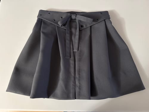 Customer photo review of Deluxe Dark Silver Gabardine