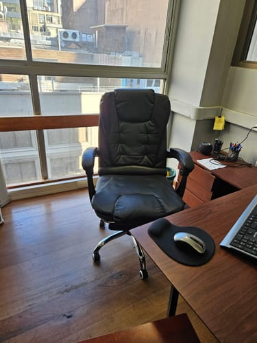 Customer photo review of Silla de Oficina Escritorio Ejecutiva Versatil diseño premium