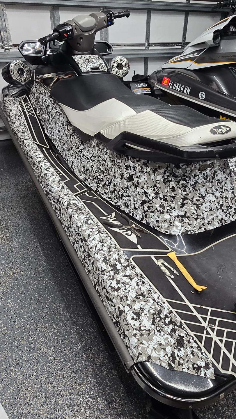 Customer photo review of JET TECH TRACTION TURF - 2.4M X 0.6M