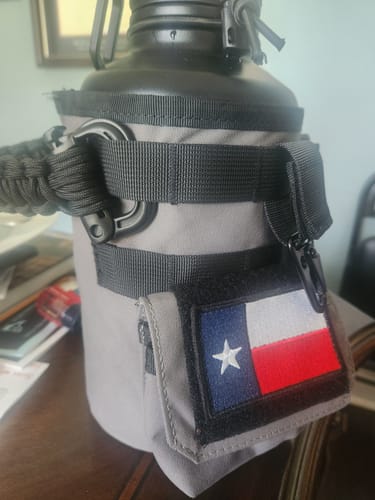 Customer photo review of 64oz Battle Bottle Water Bottles