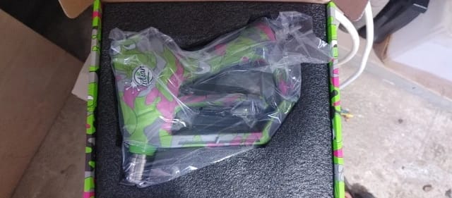 Customer photo review of SHORT PRESSURE WASHER GUN-Graffiti Style