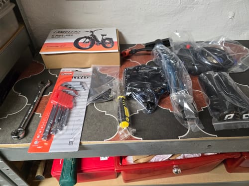 Customer photo review of Lankeleisi MG600 Lite 250W 27.5" Electric Trekking Bike 720Wh SUV E-bike with Torque Sensor 36V 20Ah Battery [Pre-order]
