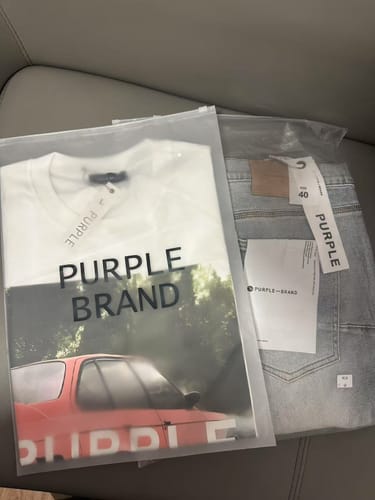 Customer photo review of Purple Brand Jean #9010