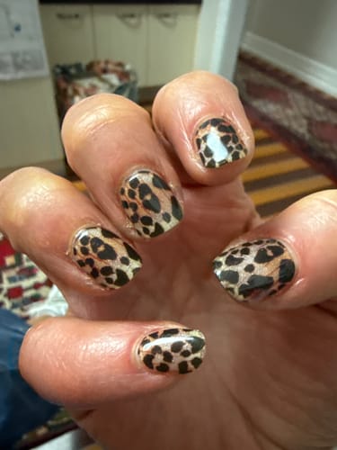 Customer photo review of Mama | Super Jellies DIY Hard Semi Cured Gel Nail Wraps