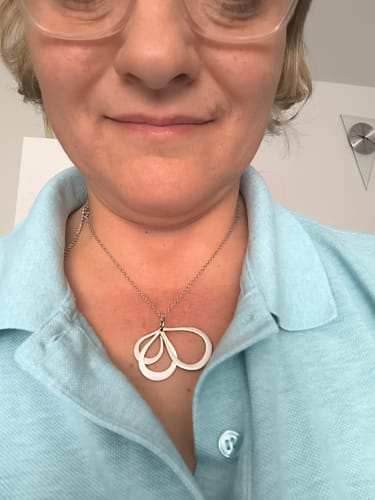 Customer photo review of Necklace: Celestial