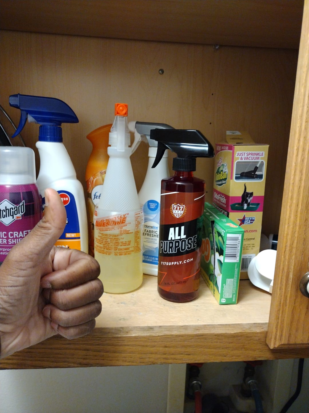 Customer photo review of 717 Supply All Purpose
